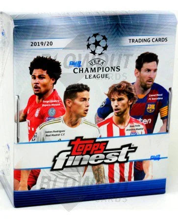 DRAFT - 2019-20 Topps Finest UEFA Champions League Soccer Hobby Case | 8 Boxes