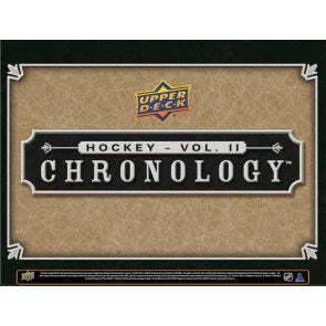 2019 20 Upper Deck Chronology Hockey Volume II 8 Box Case (Ships Sealed Only)
