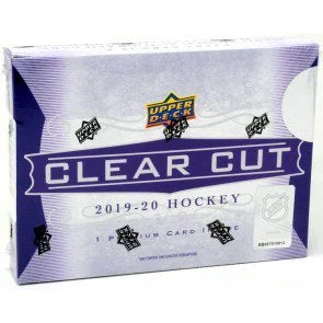 2019 20 Upper Deck Clear Cut Hockey Hobby 15 Box Case (Ships Sealed Only)