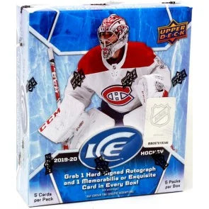 2019 20 Upper Deck Ice Hockey Hobby Case 8 Boxes (Ships Sealed Only)