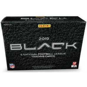 2019 Panini Black Football Hobby Case 12 Boxes (Ships Sealed Only)