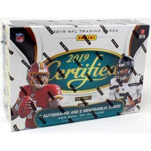 2019 Panini Certified Football Hobby Case 24 Boxes (Ships Sealed Only)