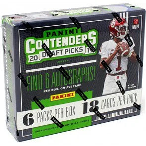2019 Panini Contenders Draft Picks Football Hobby Box (Ships Sealed Only)