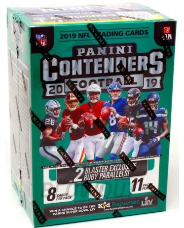 2019 Panini Contenders Football Blaster | 20 Box Case (Ships Sealed Only) - B2