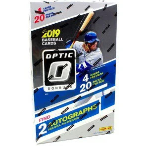 2019 Panini Donruss Optic Baseball Hobby 12 Box Case (Ships Sealed Only)