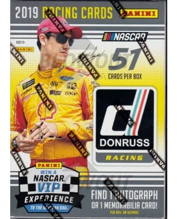 DRAFT - 2019 Panini Donruss Racing Blaster 20 Box Lot