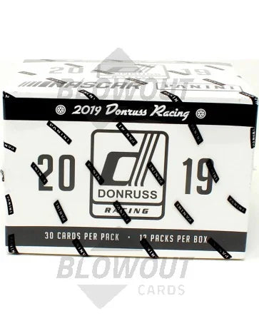 DRAFT - 2019 Panini Donruss Racing Fat Pack Case | 20 Boxes, 12 Packs Each