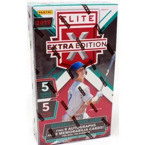 2019 Panini Elite Extra Edition Baseball Hobby Box
