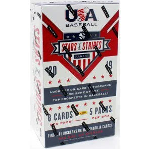 2019 Panini Stars and Stripes Baseball Hobby Box (Ships Sealed Only)