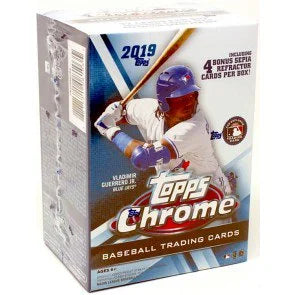 2019 Topps Chrome Baseball Blaster Box (Ships Sealed Only)
