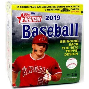 2019 Topps Heritage Baseball Mega 12 Box Lot (Ships Sealed Only)