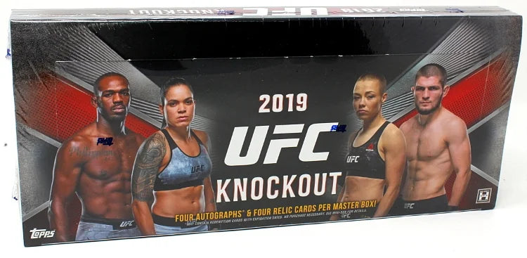 2019 Topps UFC Knockout Hobby 12 Box Case