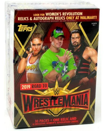 DRAFT - 2019 Topps WWE Road to WrestleMania Blaster Box