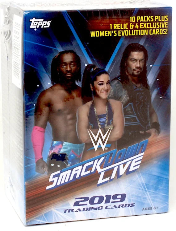 2019 Topps WWE Smackdown Blaster Box