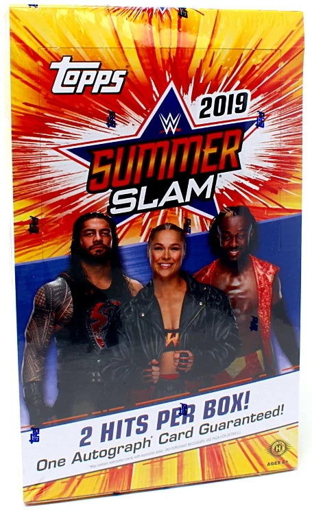 2019 Topps WWE SummerSlam Hobby Box