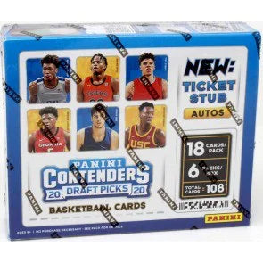 2020 21 Panini Contenders Draft Picks Basketball FOTL Hobby Box 6 Autographs (Ships Sealed Only)