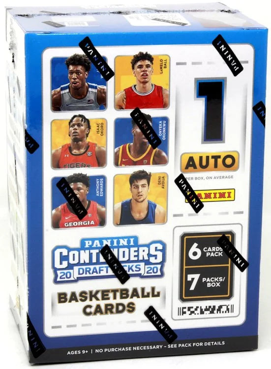 2020-21 Panini Contenders Draft Picks Basketball Blaster Box