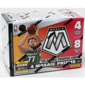 2020 21 Panini Mosaic Basketball Blaster Box (Ships Sealed Only)