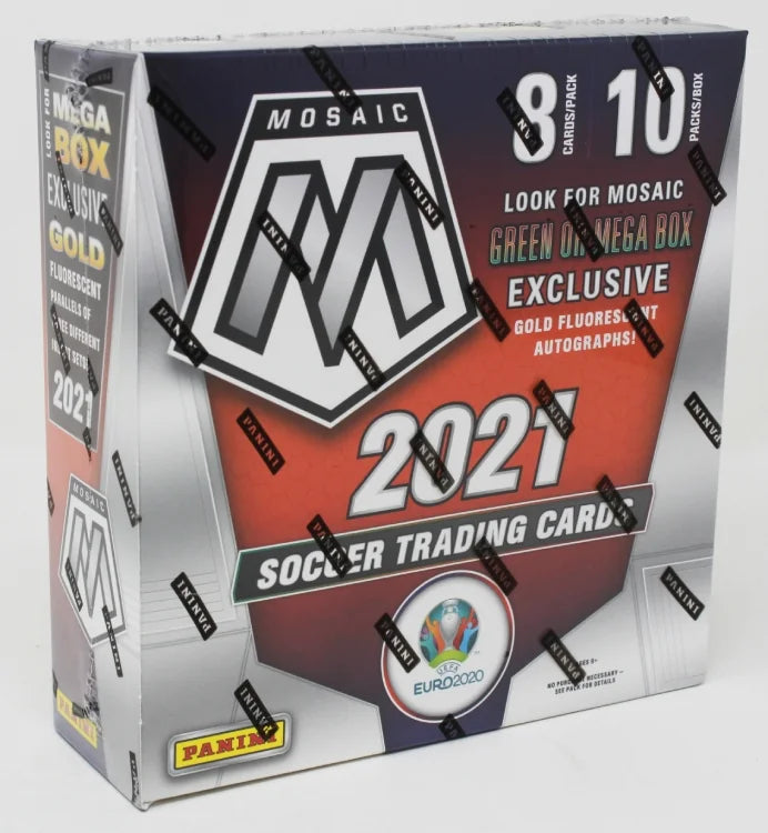 2020-21 Panini Mosaic UEFA Euro Soccer Mega Box