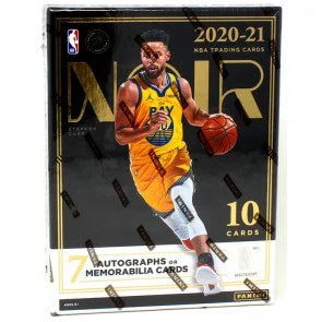 2020-21 Panini Noir Basketball Hobby 4 Box Case (Ships Sealed Only) - B2