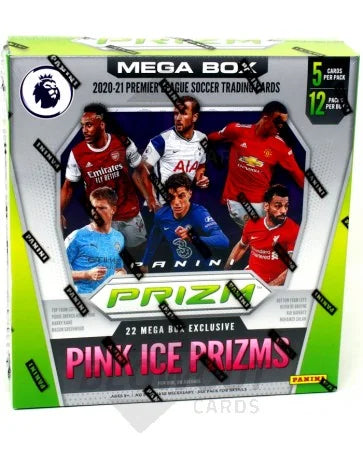 DRAFT - 2020-21 Panini Prizm English Premier League Soccer Mega Box Case | 20 Boxes