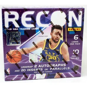 2020 21 Panini Recon Basketball Hobby FOTL 12 Box Case First Off The Line (Ships Sealed Only)