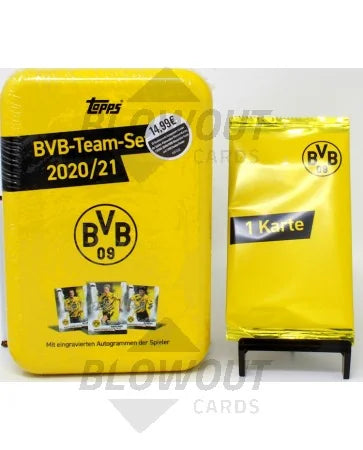 DRAFT - 2020-21 Topps BVB Dortmund Team Set | 20 Box Lot with Parallel Packs