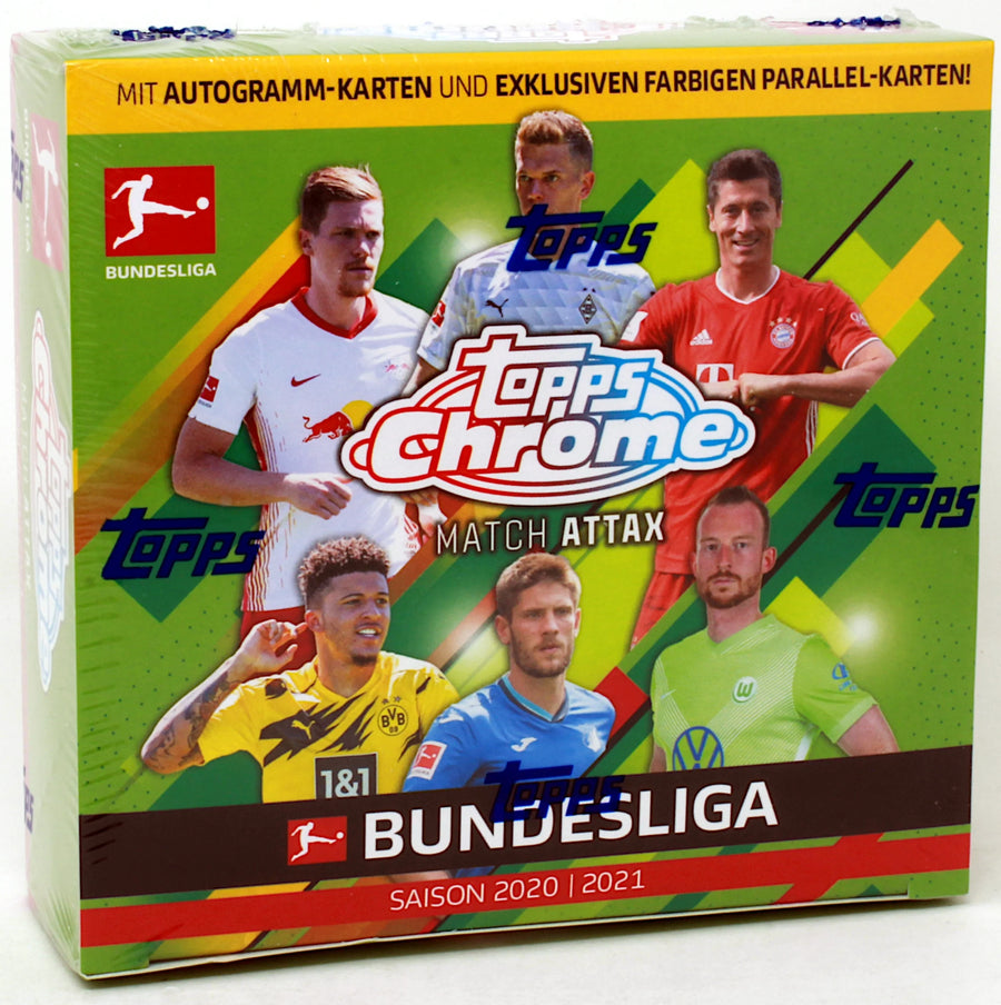 DRAFT - 2020-21 Topps Chrome Bundesliga Match Attax Soccer Box