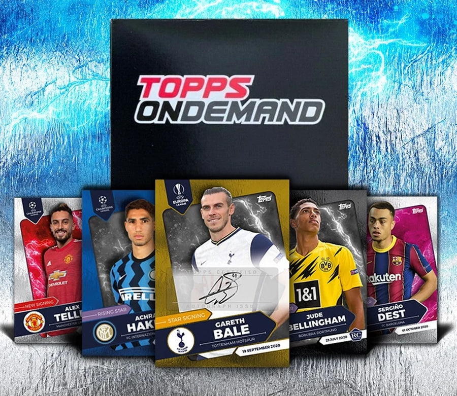 2020-21 Topps On-Demand UEFA Champions League Summer Signings Soccer 20 Box Lot