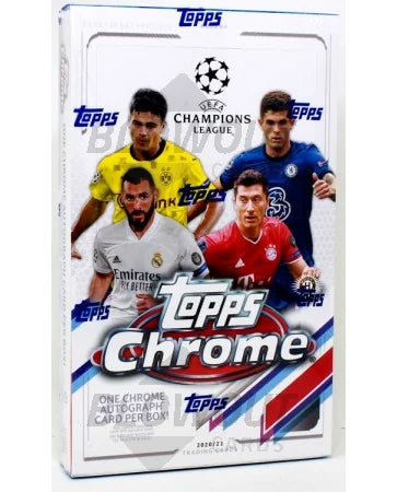 DRAFT - 2020-21 Topps Chrome UEFA Champions League Soccer Box