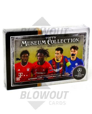 DRAFT - 2020-21 Topps UEFA Champions League Museum Collection Box | Soccer