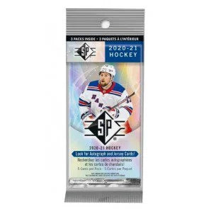 2020 21 Upper Deck SP Authentic Hockey 72 Pack Case (Ships Sealed Only)