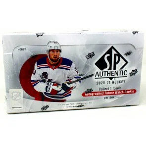 2020/21 Upper Deck SP Authentic Hockey Hobby 16 Box Case