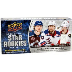 2020/21 Upper Deck Star Rookies Hockey 20 Set Case