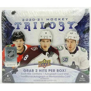 2020 21 Upper Deck Trilogy Hockey Hobby Case 10 Boxes (Ships Sealed Only)