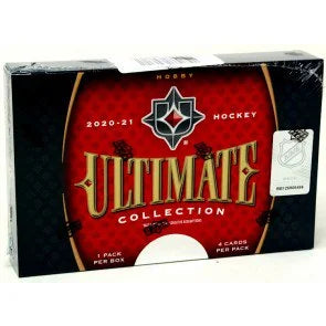 2020 21 Upper Deck Ultimate Collection Hockey Hobby Box (Ships Sealed Only)