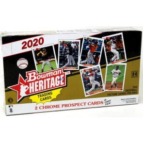 2020 Bowman Heritage Baseball Hobby 18 Box Case
