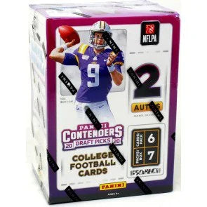 2020 Panini Contenders Draft Picks Football Blaster Box