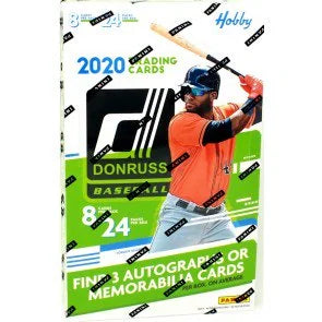 2020 Panini Donruss Baseball Hobby 16 Box Case (Ships Sealed Only)