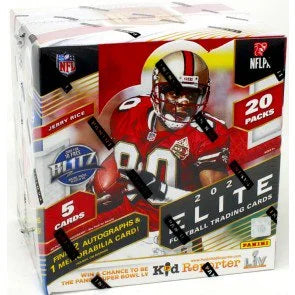 2020 Panini Donruss Elite Football Hobby Box 20 Packs (Ships Sealed Only)