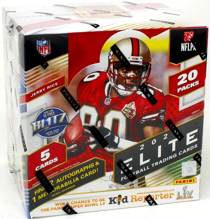2020 Panini Donruss Elite Football Hobby Box