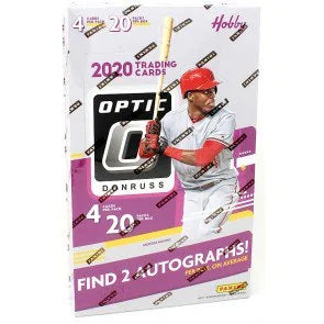 2020 Panini Donruss Optic Baseball Hobby 12 Box Case (Ships Sealed Only)