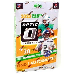 2020 Panini Donruss Optic Football Hobby Box Joe Burrow Justin Herbert Rookies (Ships Sealed Only)