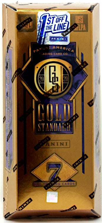 2020 Panini Gold Standard Football 1st Off The Line Hobby Box