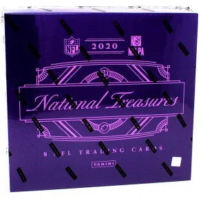2020 Panini National Treasures Football Hobby Case (Ships Sealed Only)