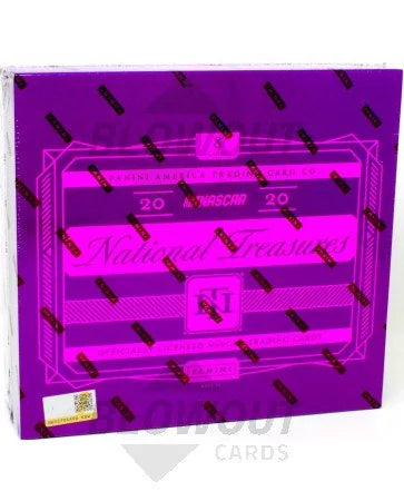 DRAFT - 2020 Panini National Treasures Racing Hobby 4-Box Case