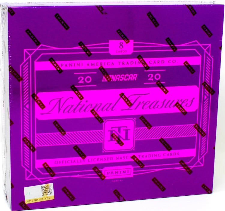 2020 Panini National Treasures Racing Hobby 4 Box Case