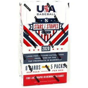 2020 Panini Stars and Stripes Baseball Hobby 20 Box Case