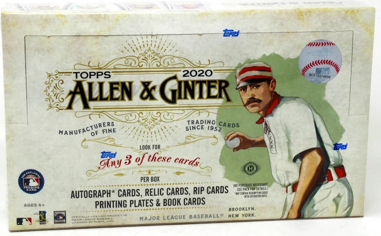 2020 Topps Allen & Ginter Baseball Hobby Box