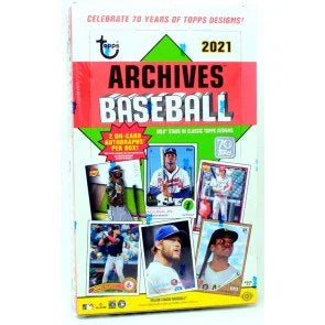 2020 Topps Archives Baseball Hobby 10 Box Case 20659 (Ships Sealed Only)